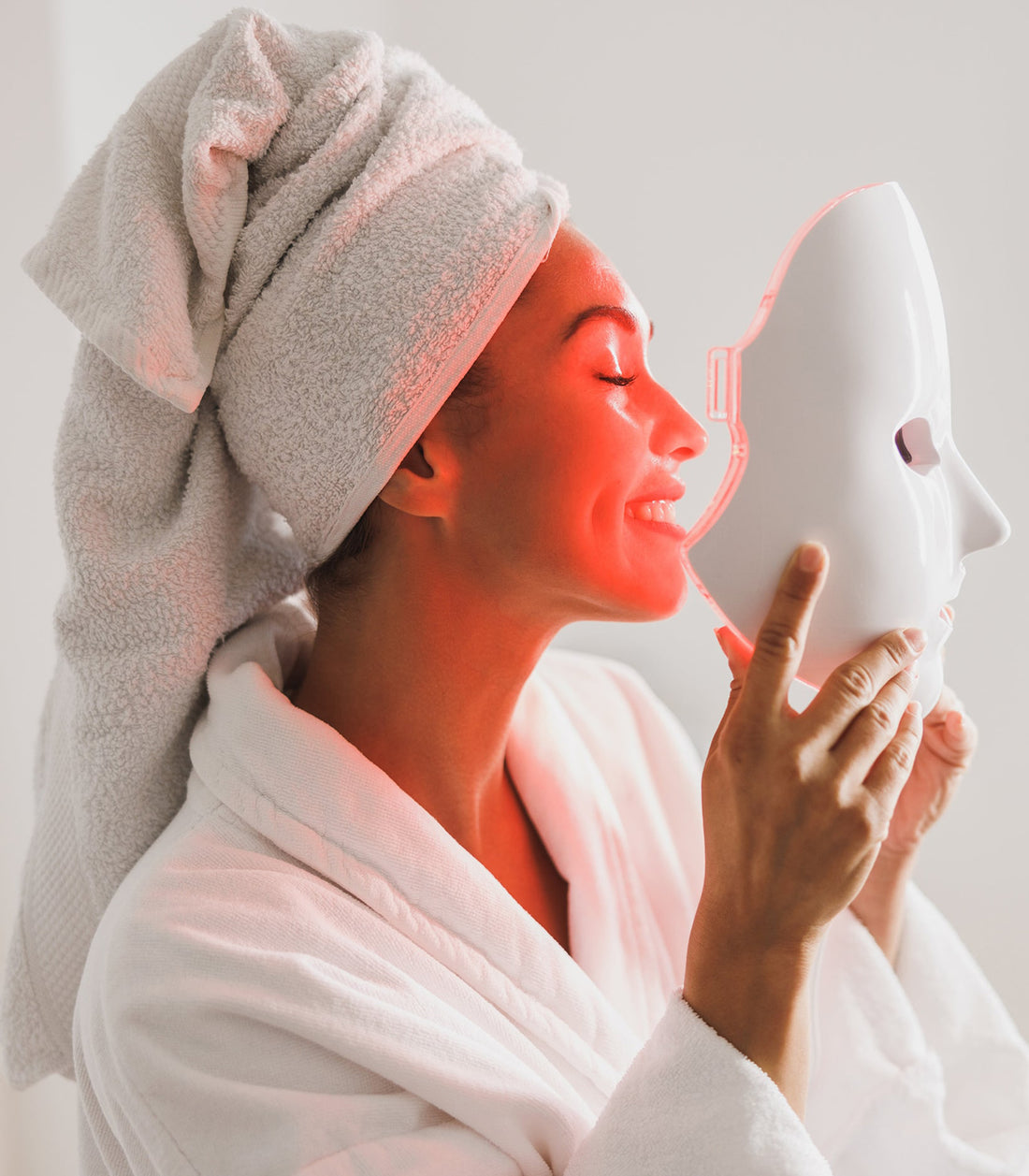 Máscara facial LED