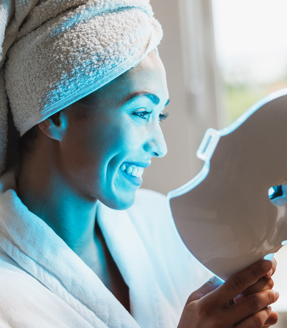 Máscara facial LED